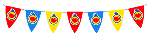 party birthday sticker by el payaso plim plim